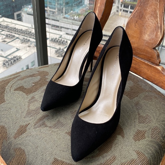 Karen Millen 100% all leather sky high stiletto pump heels - 40 - Picture 3 of 16